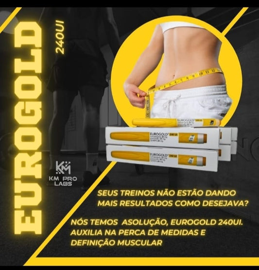 CANETA GH EUROGOLD 240UI