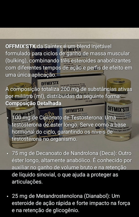 OFFMIXˋSTX 200MG 10ML Saintex