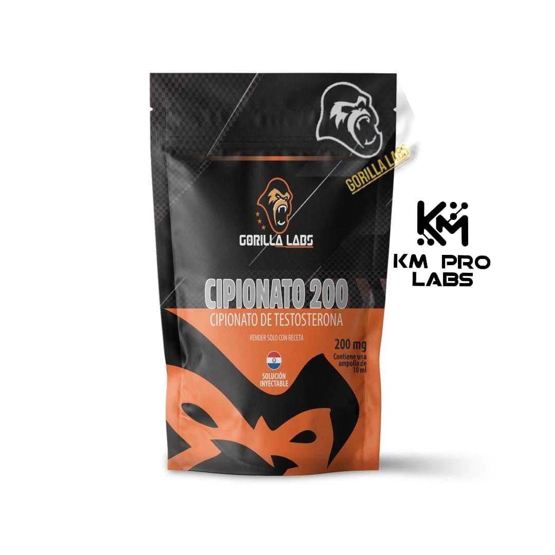 CIPIONATO DE TESTOSTERONA GORILLA 200MG 10ML