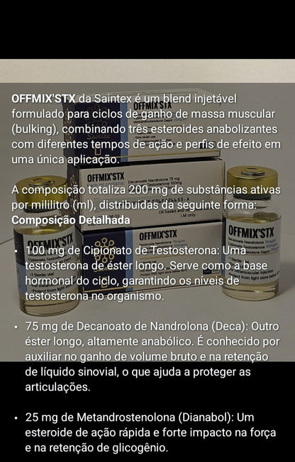OFFMIXˋSTX 200MG 10ML Saintex