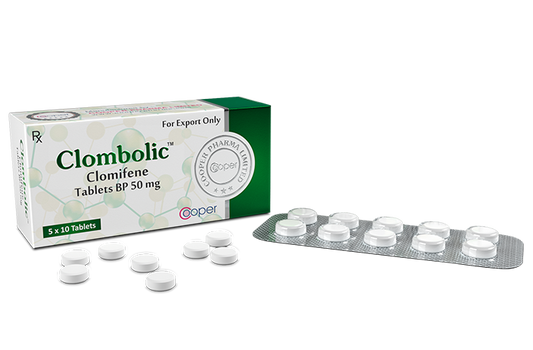 Clombolic- Clomifene Cooper Pharma 50mg 50comp.