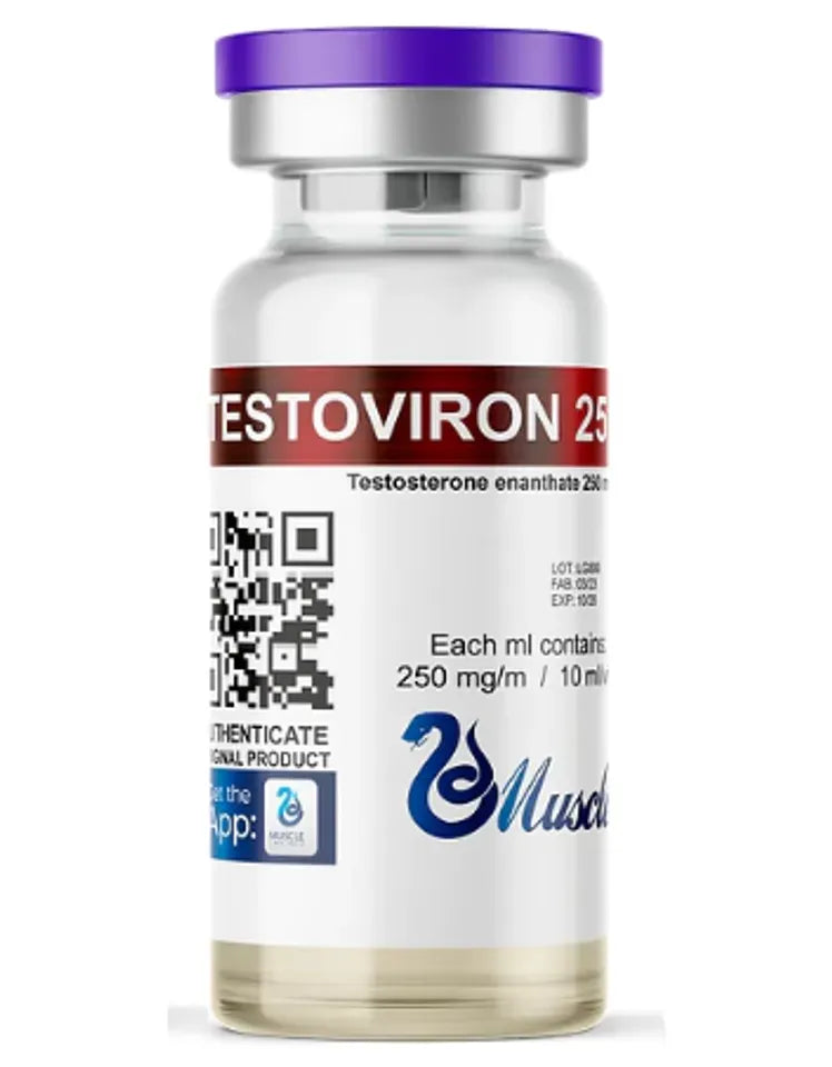 Testosterona Enantato Muscle Pharma 250mg/10ml