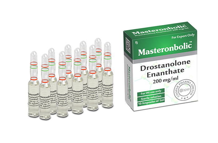 MASTERONBOLIC- Drostanolone Enanthate Cooper Pharma 200mg