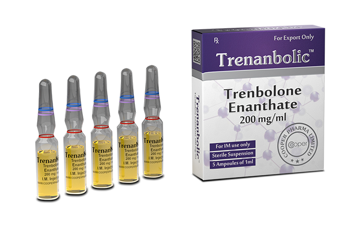 TRENANBOLIC- Trenbolone Enanthate Cooper Pharma 200mg/ml