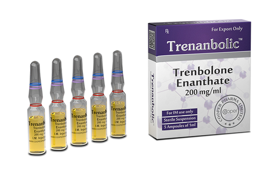 TRENANBOLIC- Trenbolone Enanthate Cooper Pharma 200mg/ml