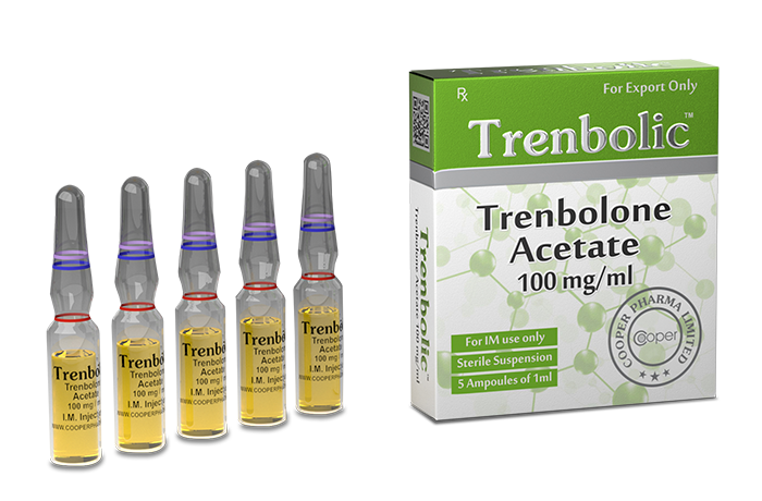 TRENBOLIC- Trenbolone Acetate Cooper Pharma 100mg/ml
