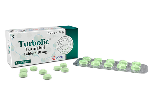 TURBOLIC- Turinabol Cooper Pharma 10mg/50comp.