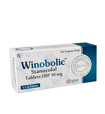 WINOBOLIC- Stanozolol Oral Cooper Pharma 10mg/50comp.